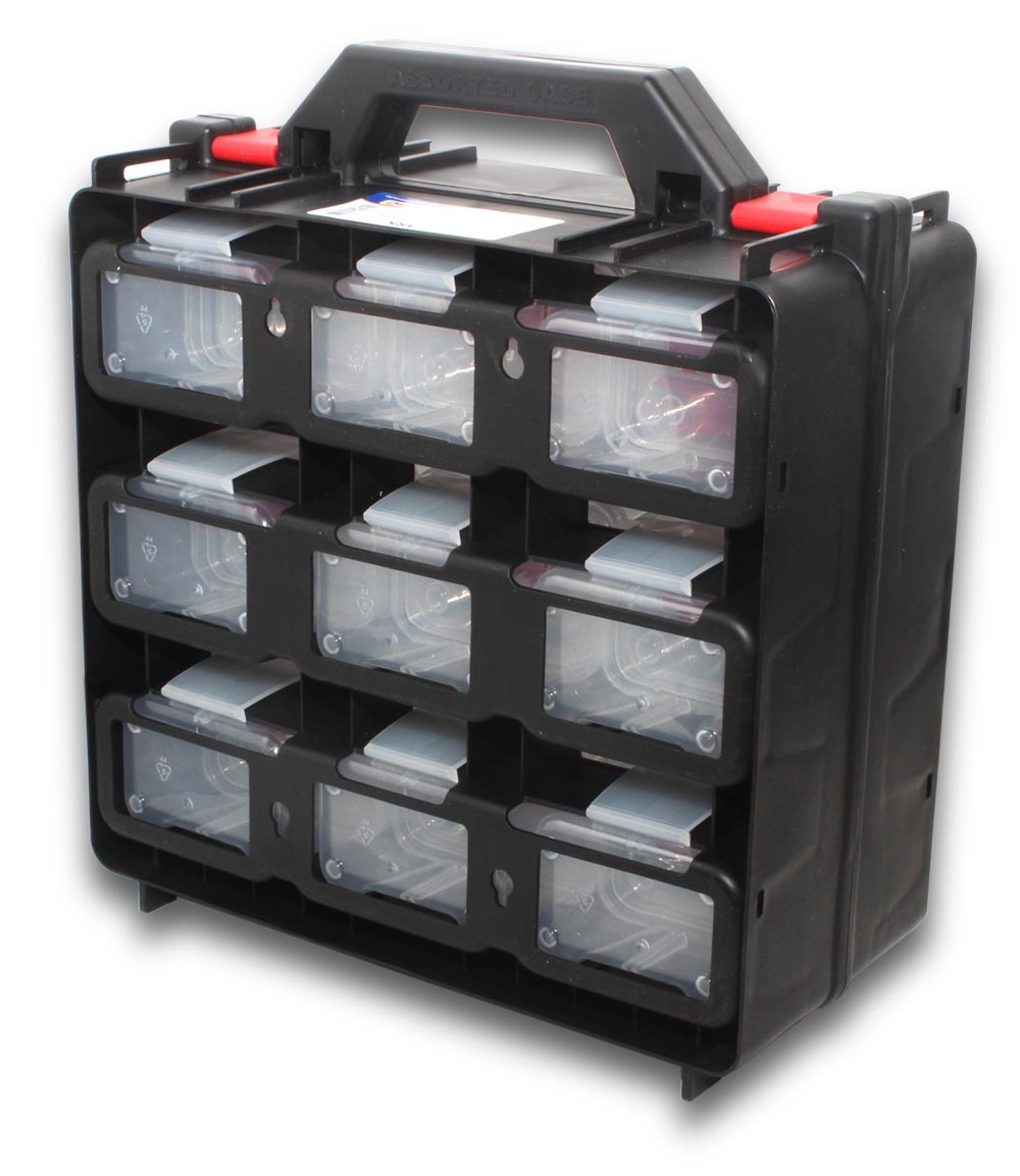 ELMARK Organiser Carry Box 18 Piece Empty Tubs