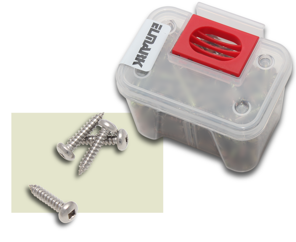 ELMARK Screw Self Tapping SSPan  SQ 8x3/4" 52 Tub