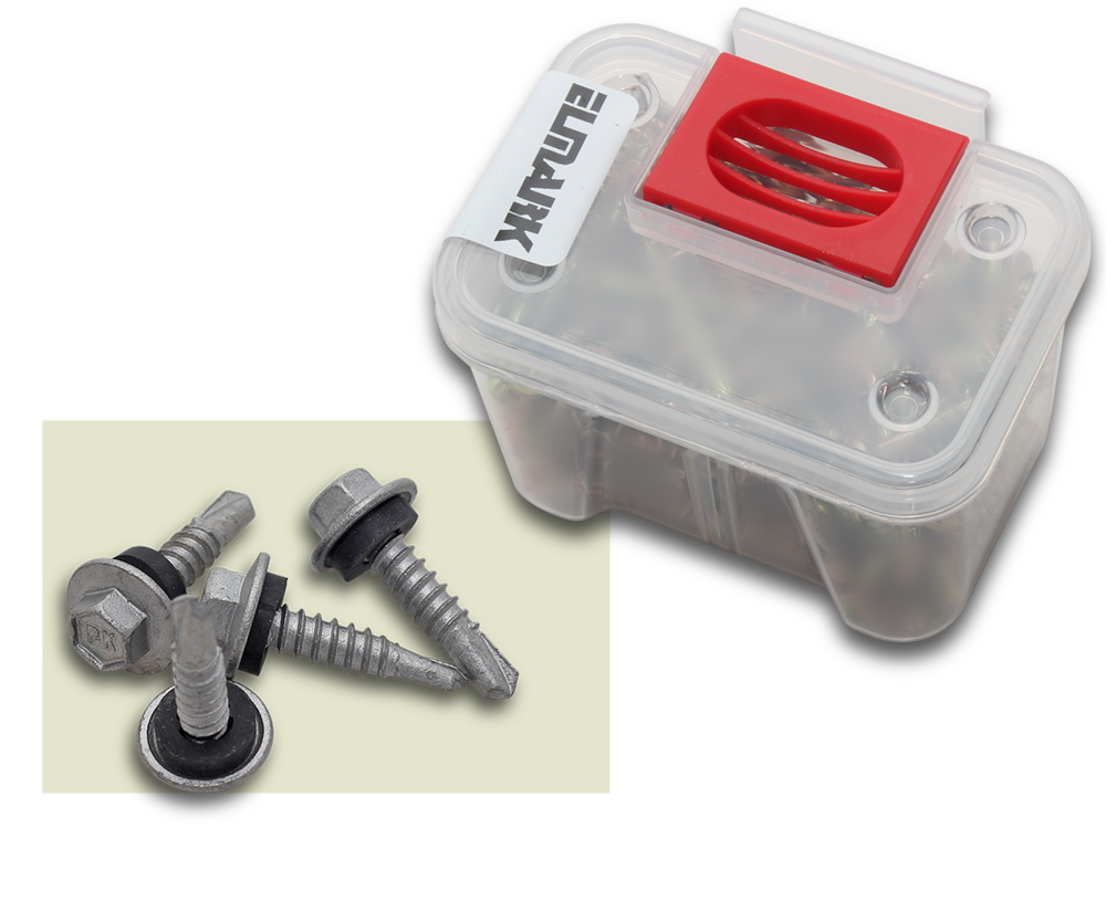 ELMARK Tek Screw Metal Self Drilling HexClass4 12x25mm 48Tub