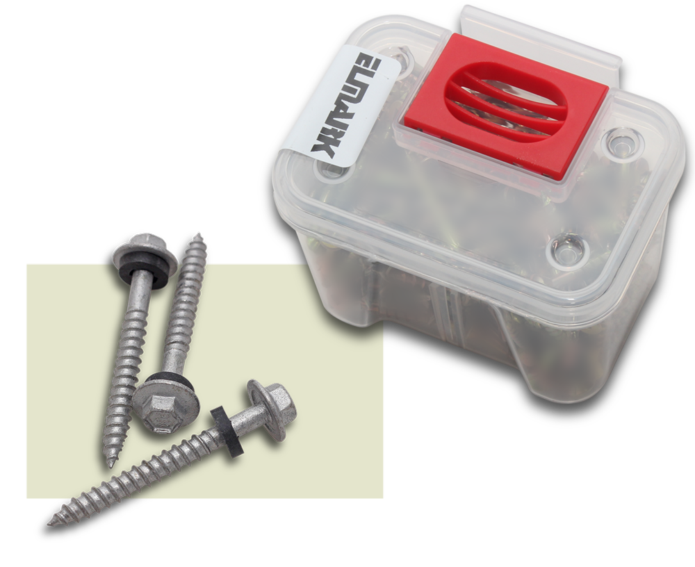 ELMARK Tek Screws Timber T17 Hex Class4 12x50mm 42 Tub