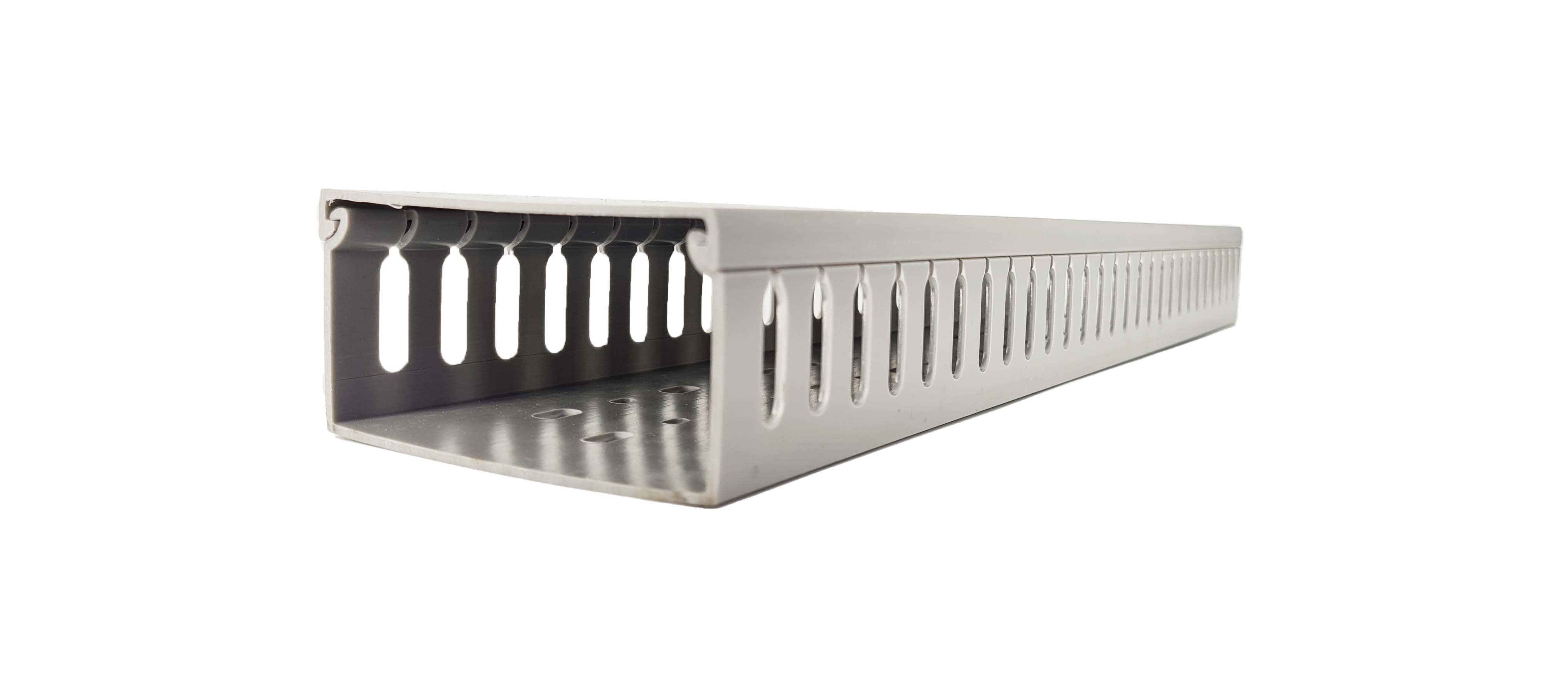 ELMARK Trunking Open Slot 100X50 Grey 1.7mtr