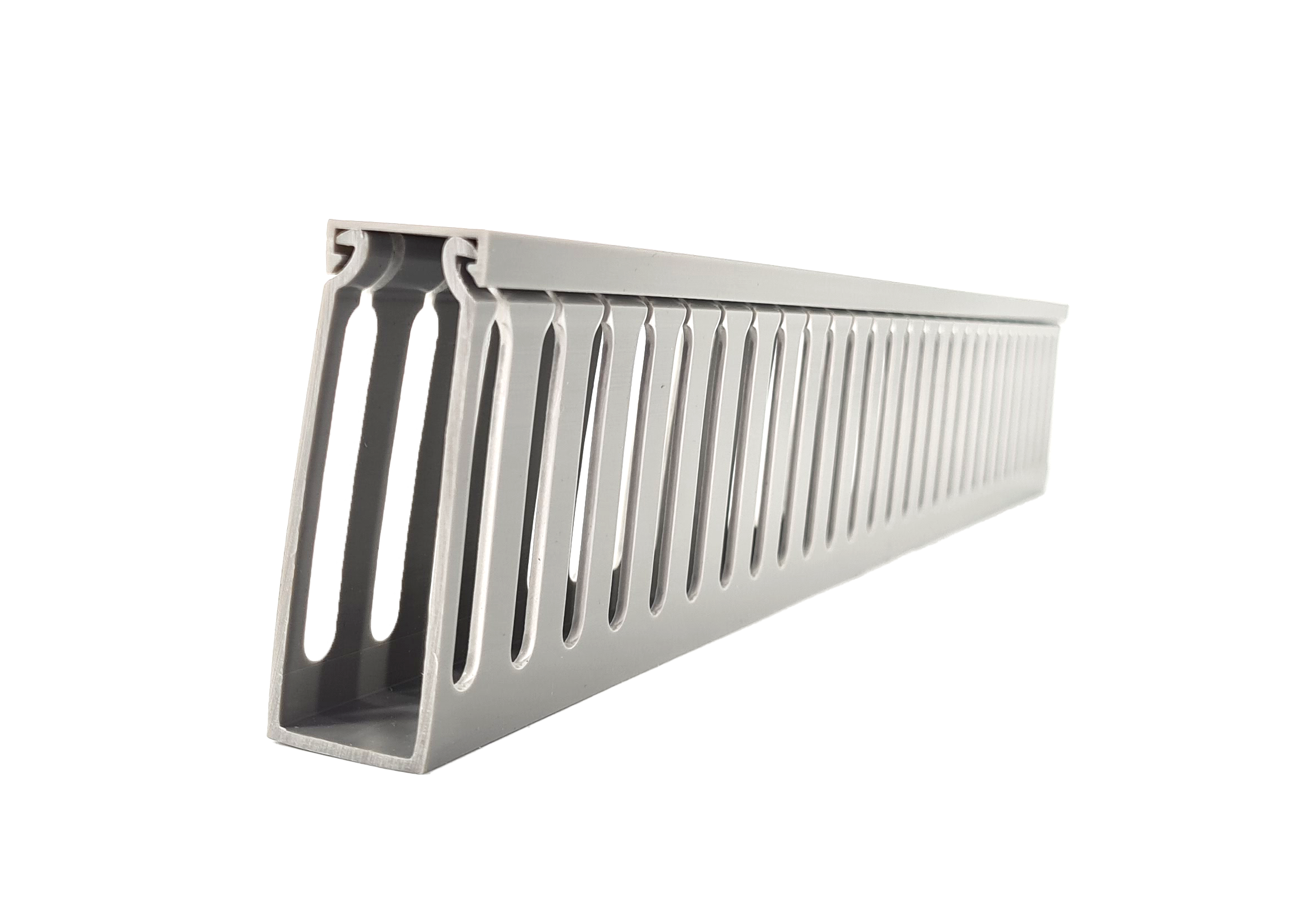 ELMARK Trunking Open Slot 25X75 Grey 1.7mtr