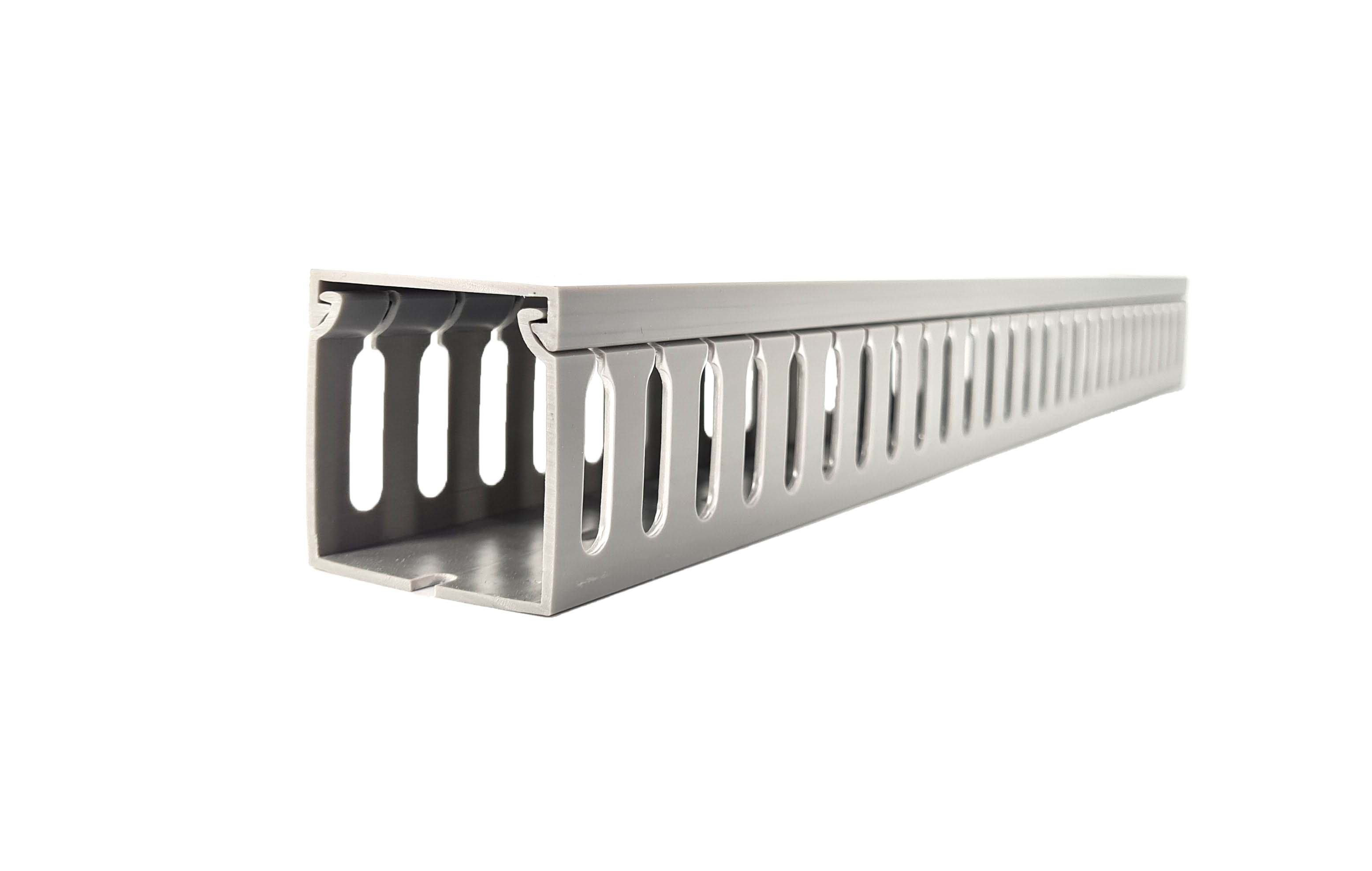 ELMARK Trunking Open Slot 50X50 Grey 1.7mtr