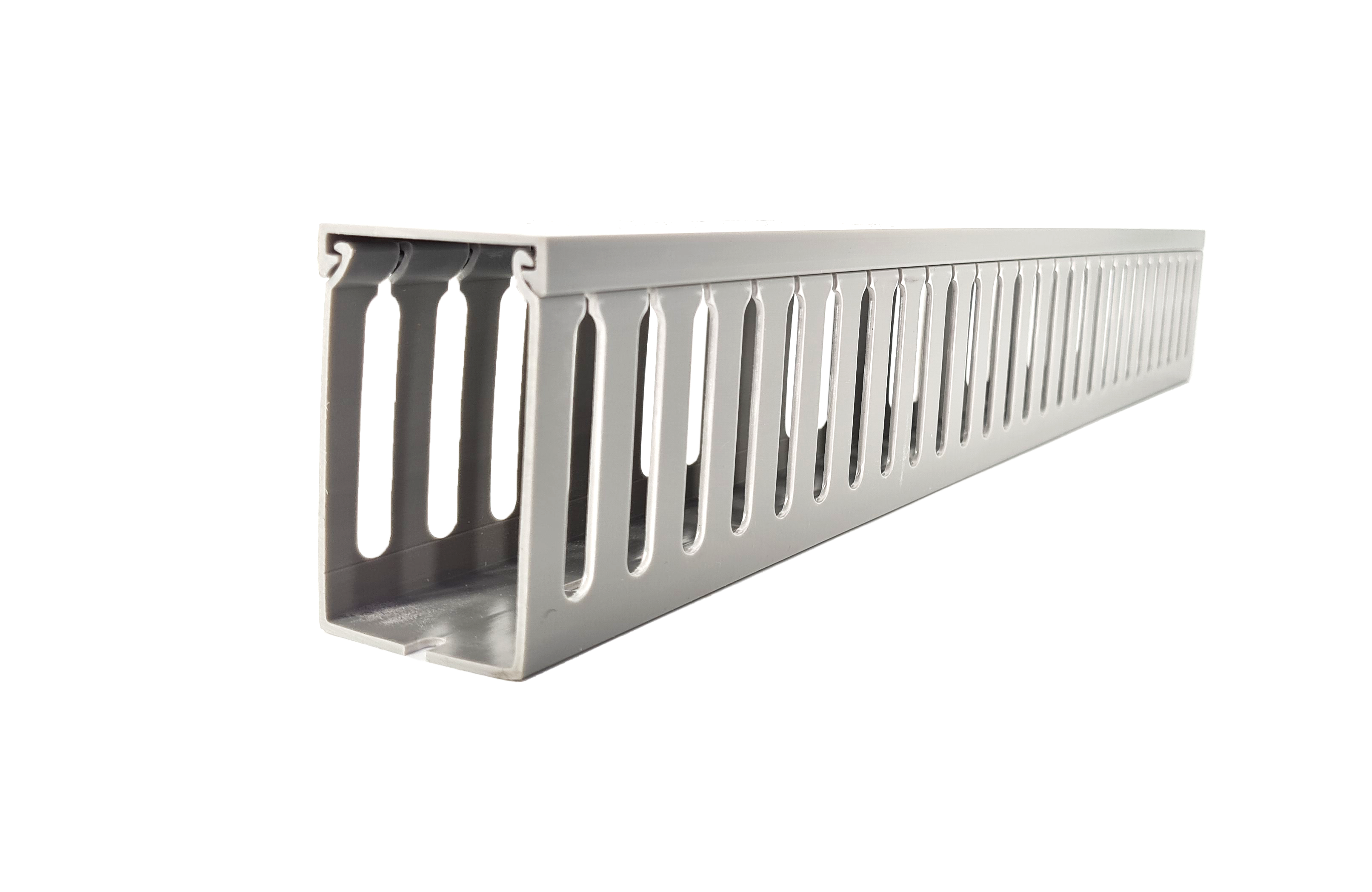 ELMARK Trunking Open Slot 50X75 Grey 1.7mtr