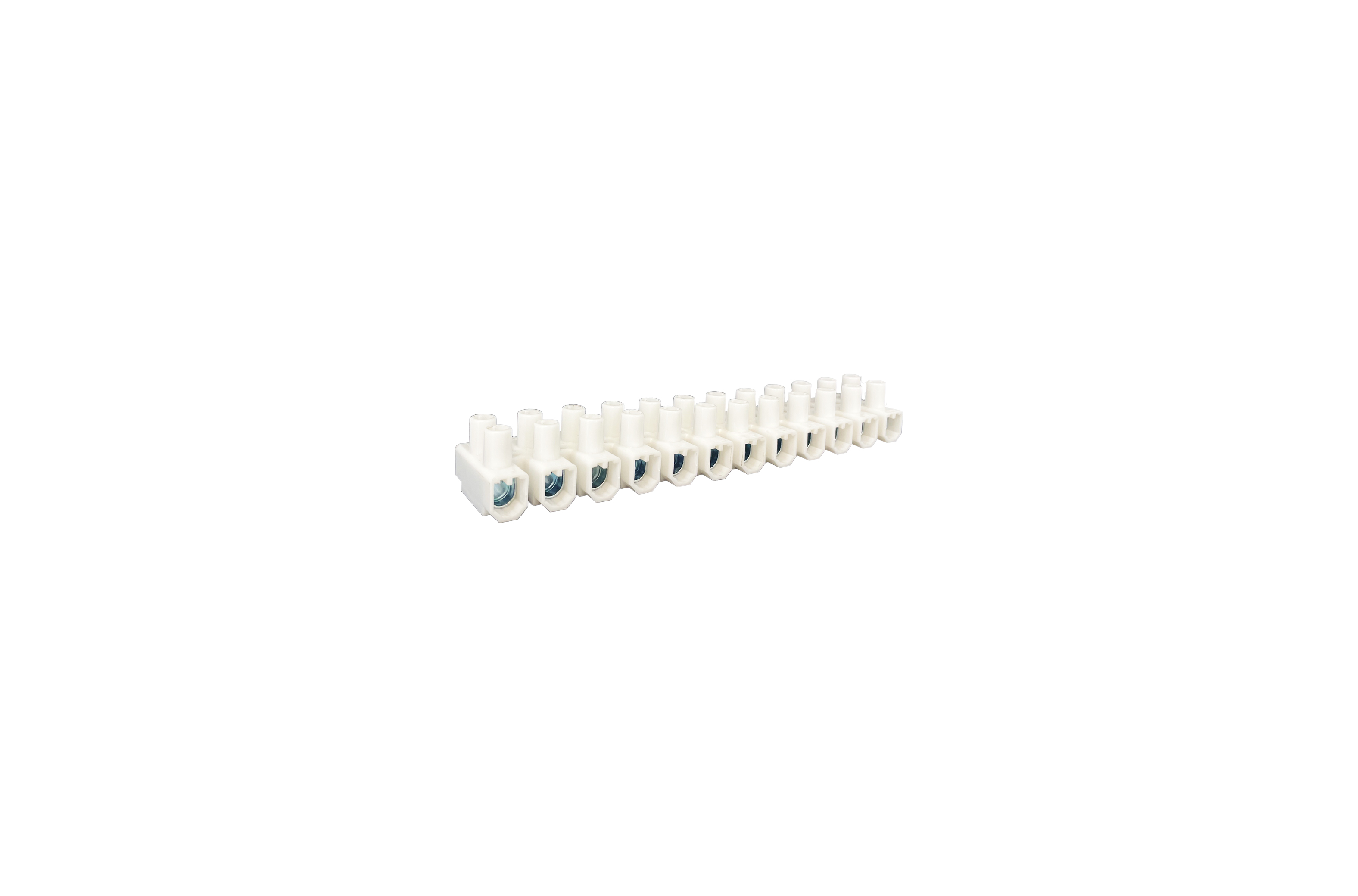 ELMARK 12w Terminal Strip  32A 4mm WH