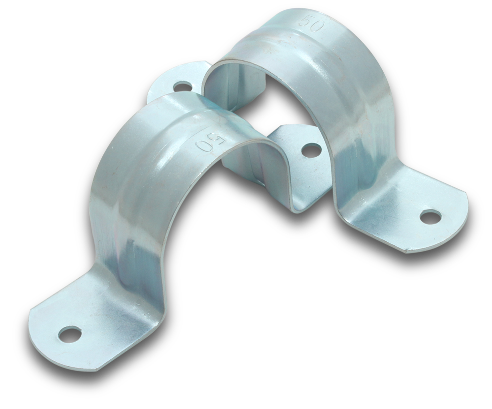 ELMARK 50mm Bright Zinc Full Saddles 50 Box