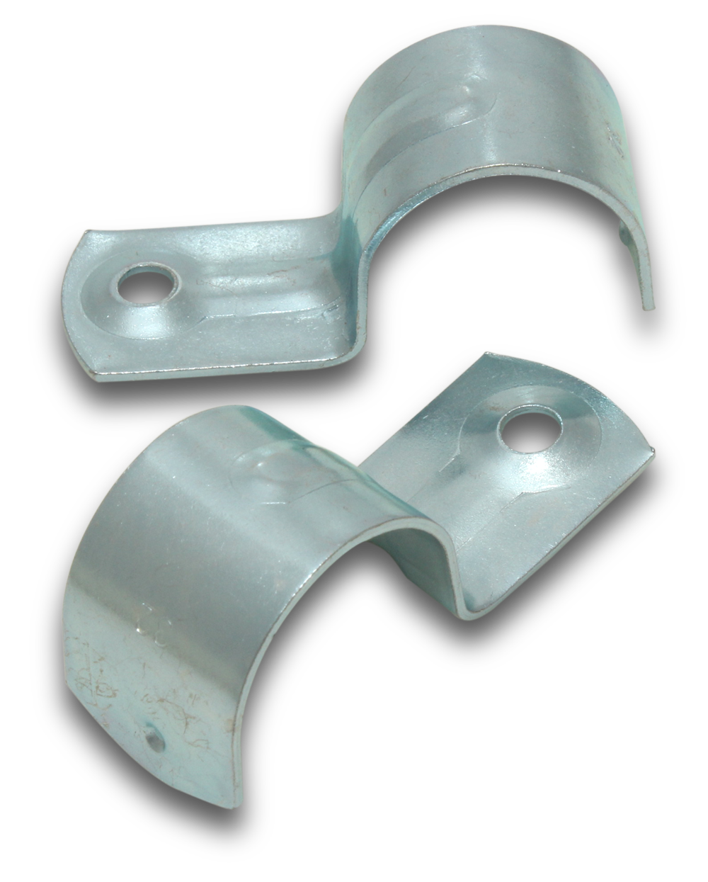 ELMARK 25mm Bright Zinc Half Saddles 100 Box