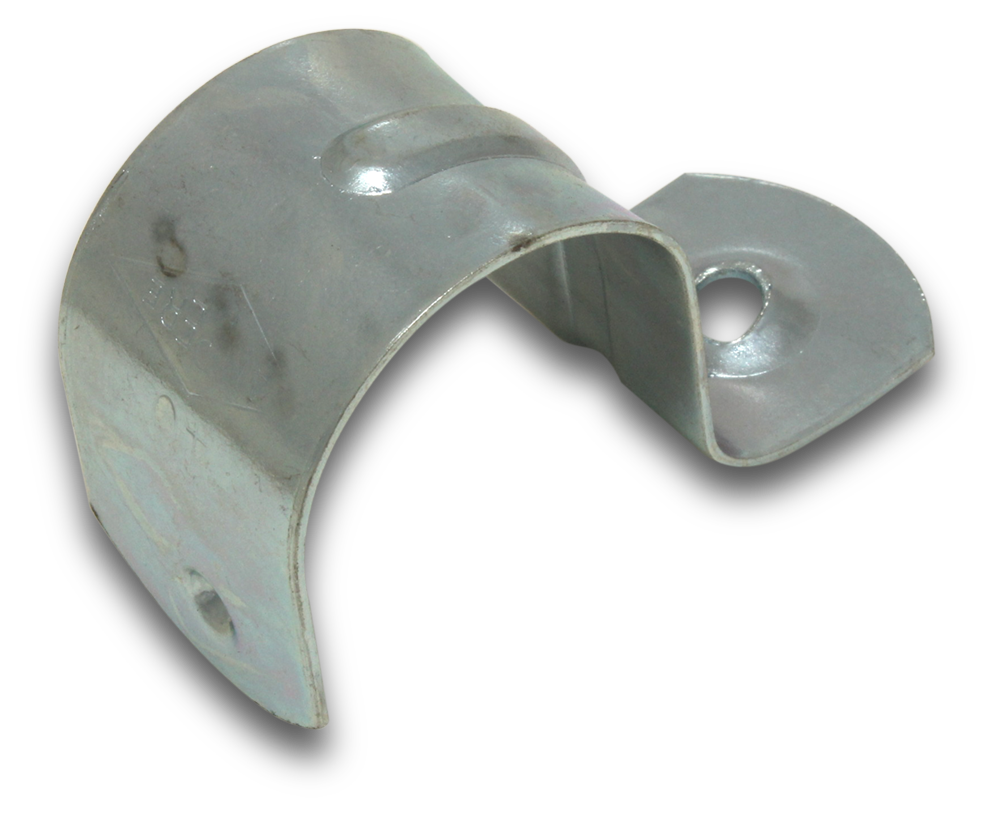 ELMARK 40mm Bright Zinc Half Saddles 50 Box