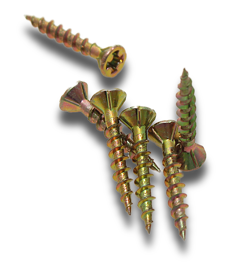 ELMARK Wood Screw M Drive Countersunk 6x1" 475 Jar