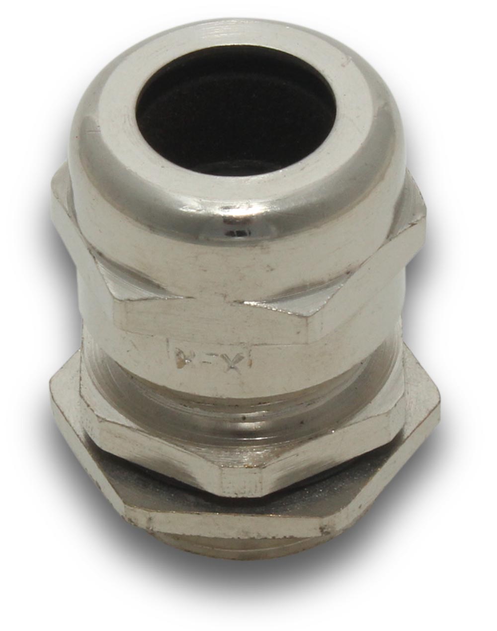 ELMARK Metal Cable Gland 20mm + Locknut IP68
