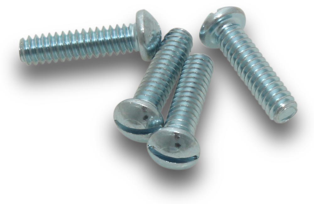 ELMARK Machine Screws Rnd Zinc Metal 3/16x1" 50 Jar
