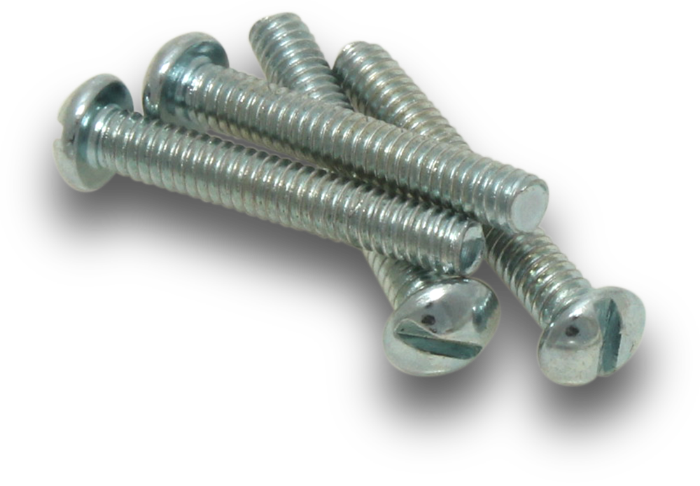 ELMARK Machine Screws Rnd Zinc Metal 5/32x1" 65 Jar