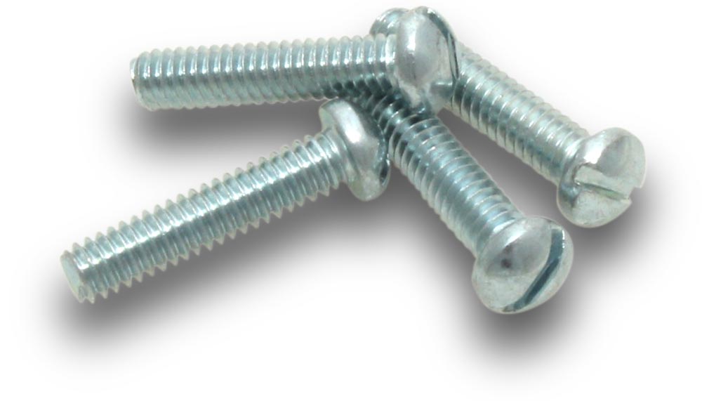 ELMARK Machine Screws Rnd Zinc Metal 5/32x3/4" 90 Jar