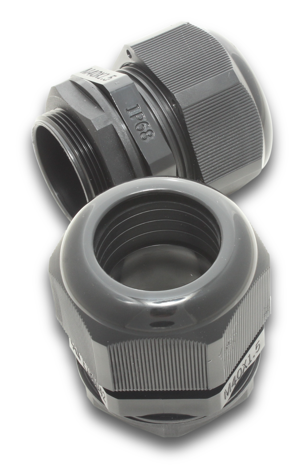 ELMARK Nylon Cable Gland Black IP68 63mm 34-44mm 2 Box
