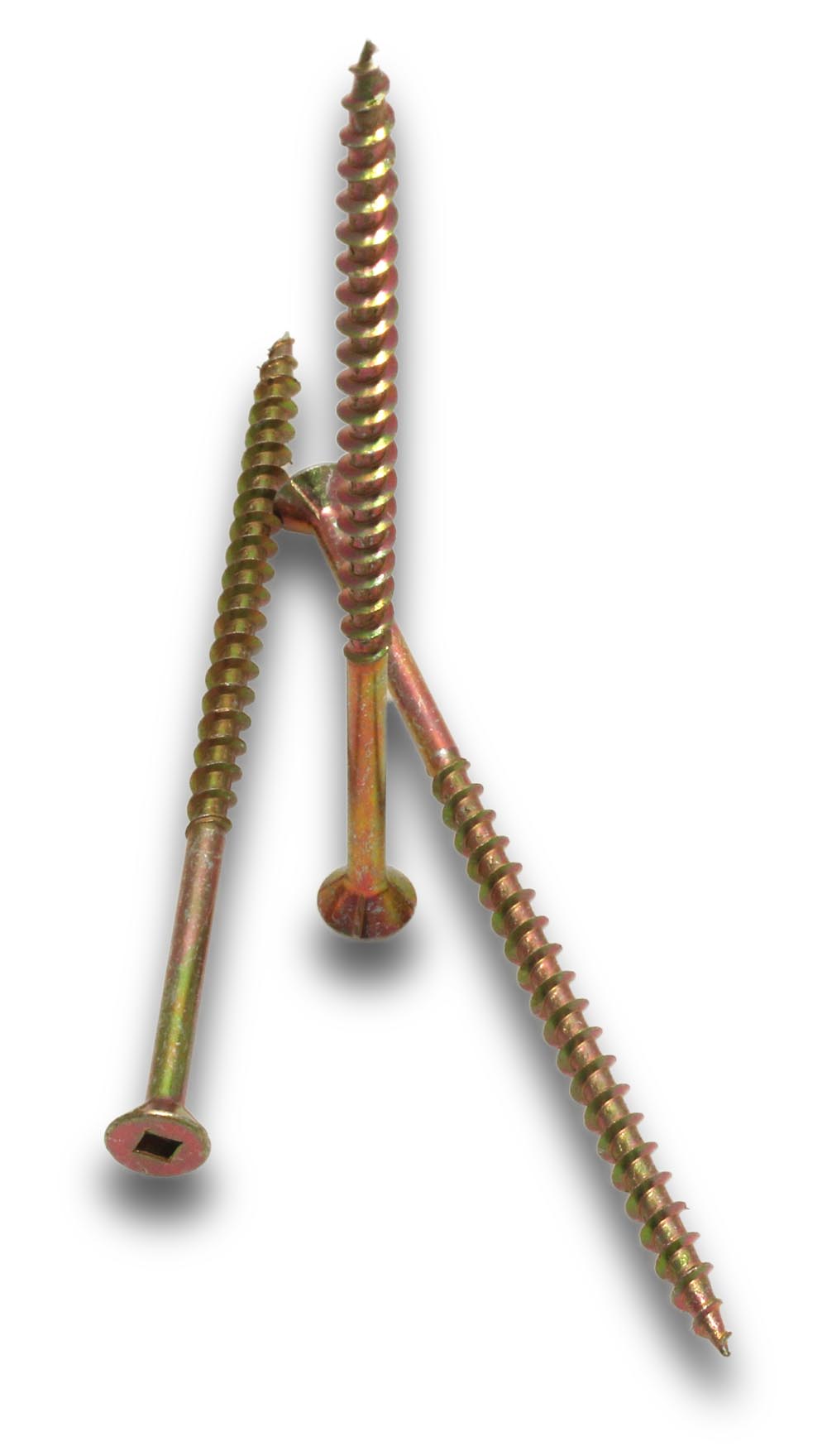 ELMARK Wood Screw SQ Drive Countersunk 10 x 4" 50 Jar