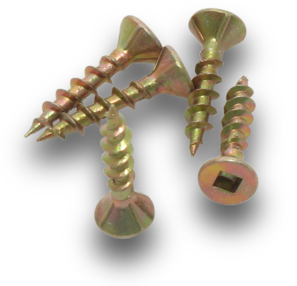 ELMARK Wood Screw SQ Drive Countersunk 6x3/4" 650 Jar