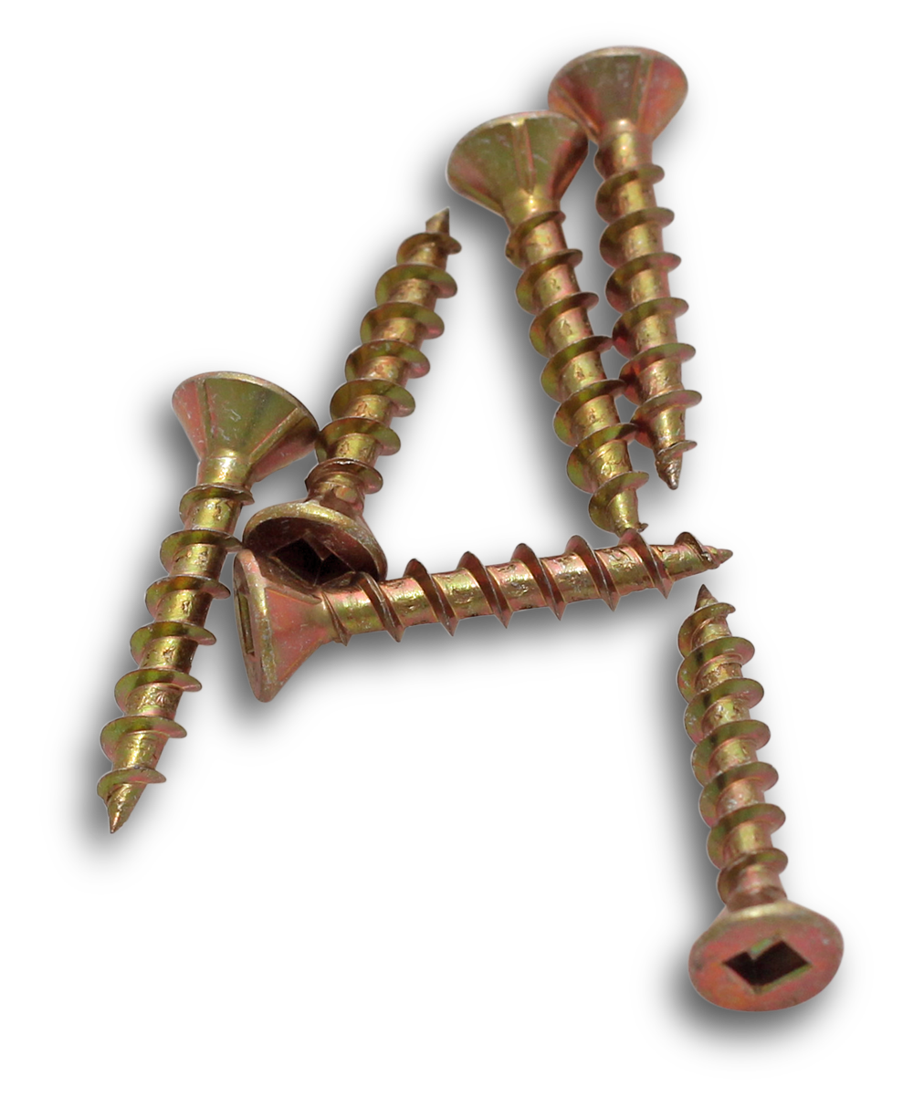 ELMARK Wood Screw SQ Drive Countersunk 8x1" 450 Jar