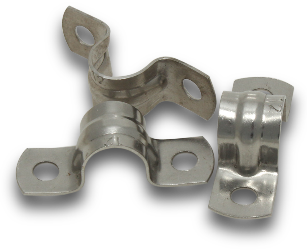 ELMARK 12mm Stainless Steel Full Saddles 20 Box