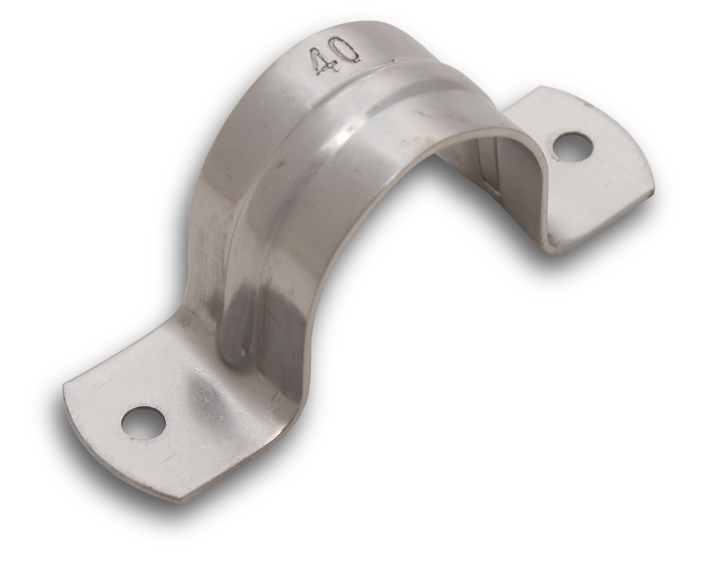 ELMARK 40mm Stainless Steel Full Saddles 20 Box