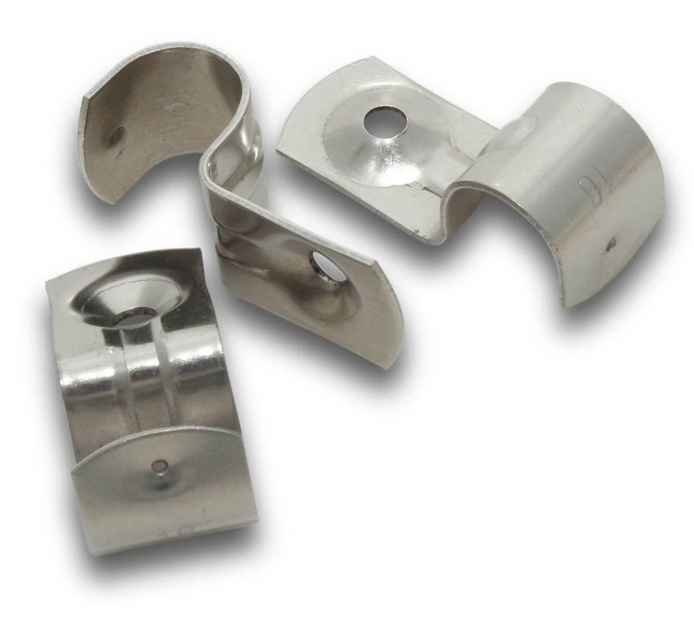ELMARK 16mm Stainless Steel Half Saddles 20 Box