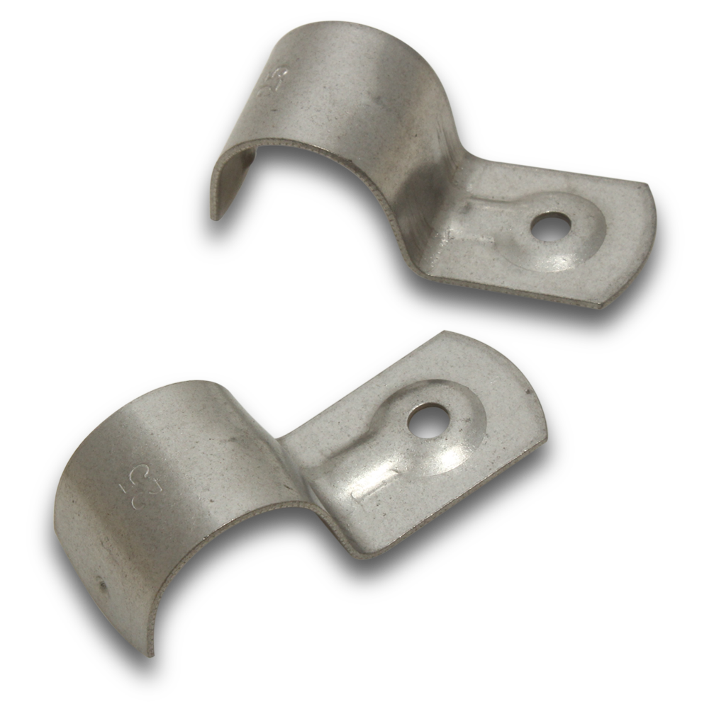 ELMARK 32mm Stainless Steel Half Saddles 20 Box