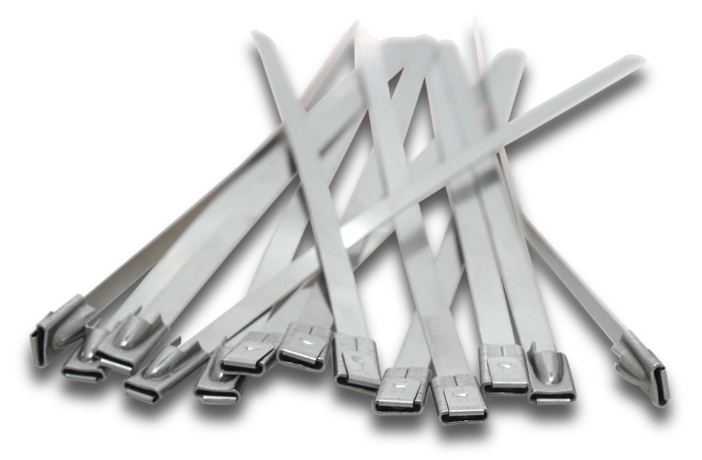 ELMARK Roller Ball Cable Tie 316 Stainless 150x4.6mm 100pk