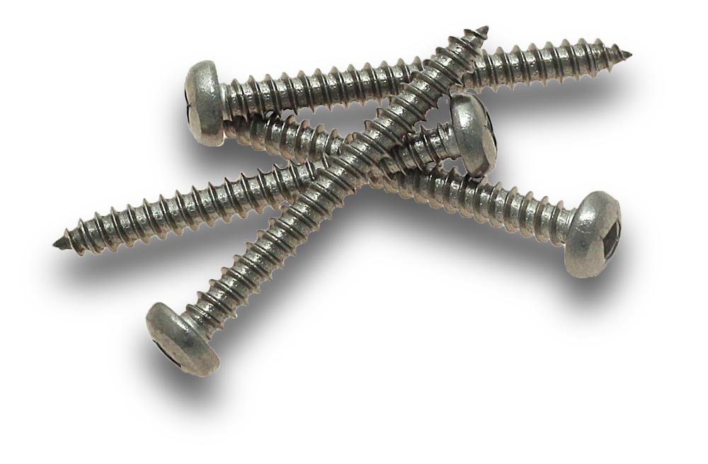 ELMARK Screw Self Tapping SS Pan SQ 6x1-1/4" 45 Jar