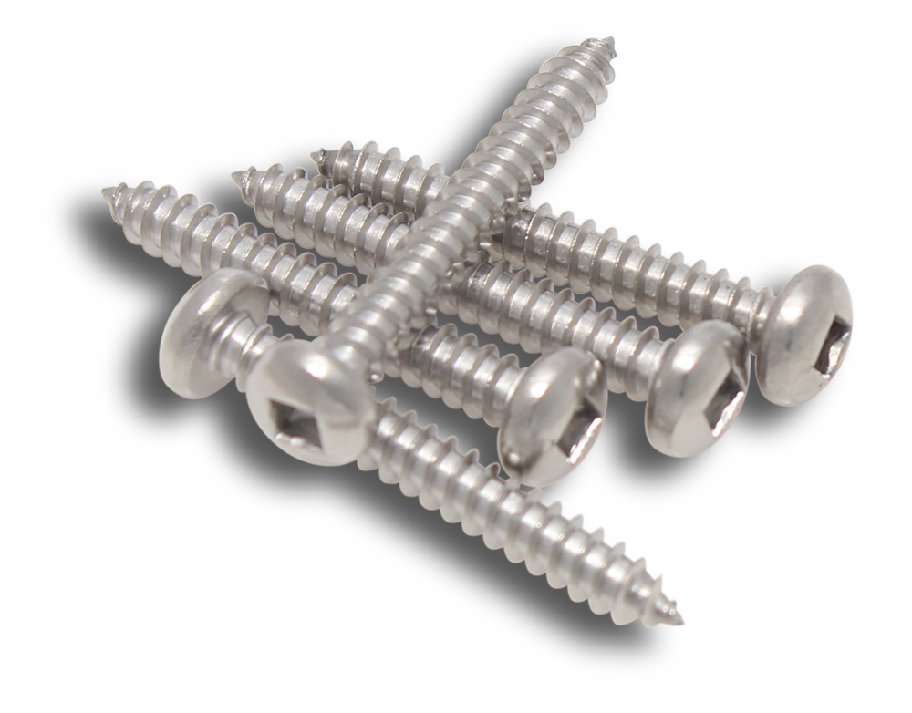 ELMARK Screw Self Tapping SS Pan SQ 8x1-1/4" 33 Jar