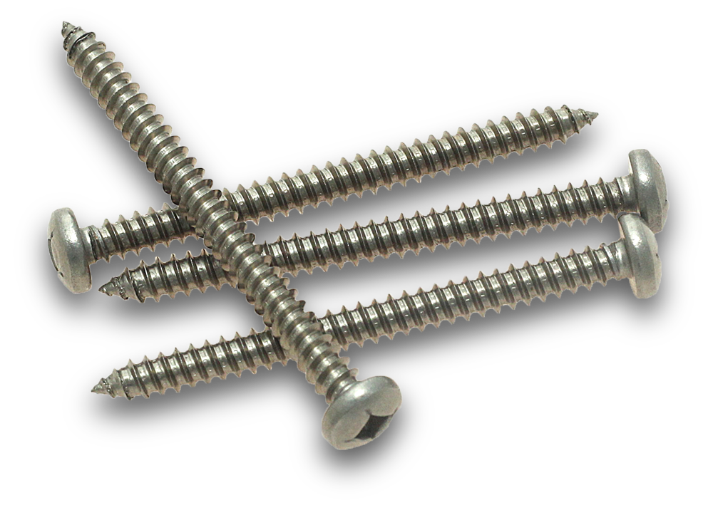 ELMARK Screw Self Tapping Stainless Steel Pan SQ 8x2" 25 Jar