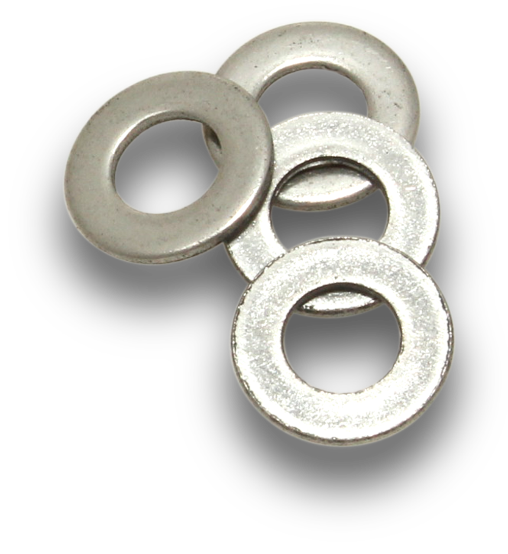 ELMARK Washers Stainless Flat 6mm 100 Jar