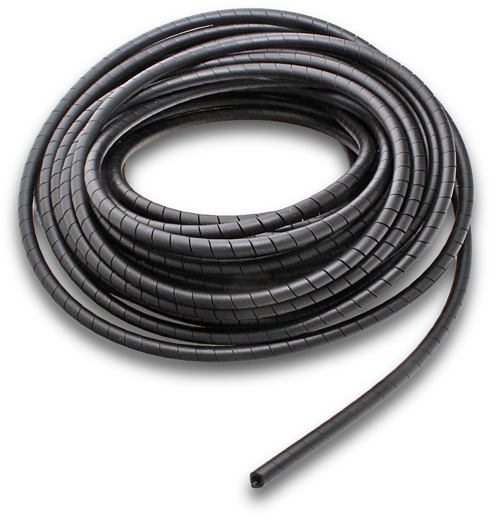 ELMARK Spiral Tie 4mm Black 10m Coil