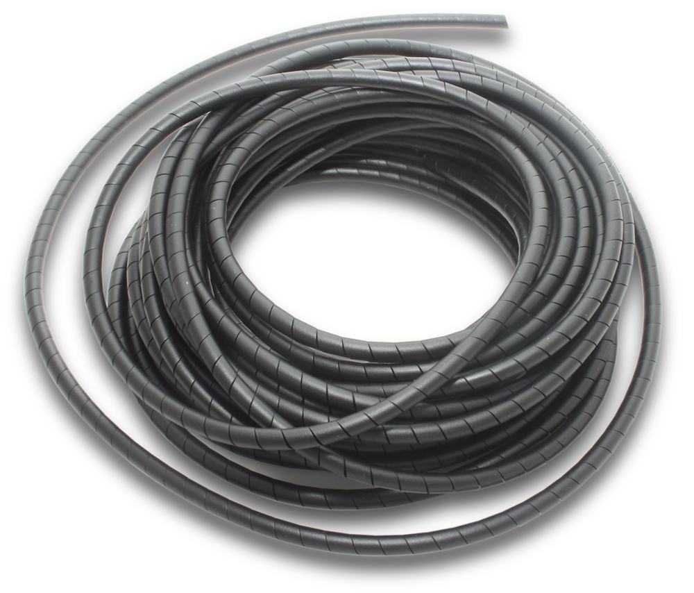 ELMARK Spiral Tie 6mm Black 10m Coil