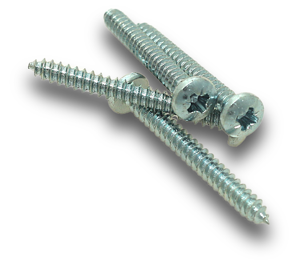 ELMARK Screw Self Tapping Zinc Pan Pozi Drive 8x1-1/2" 45Jar