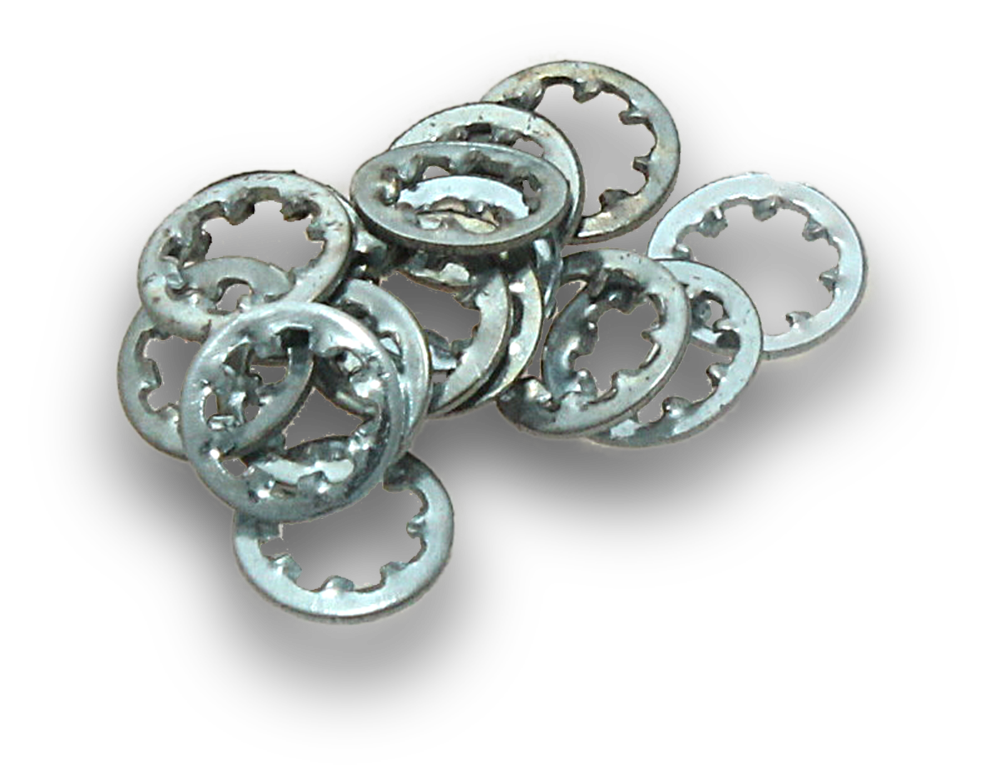 ELMARK Washers Zinc Star 3mm 225 Jar