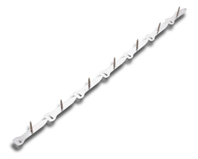 ELMARK Pin Clips Number 1 - 38mm Aluminium 200 Pack