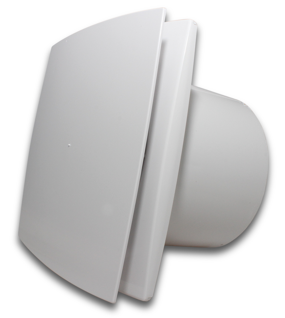 ELMARK 100mm LD White Surface Fan 88m3hr