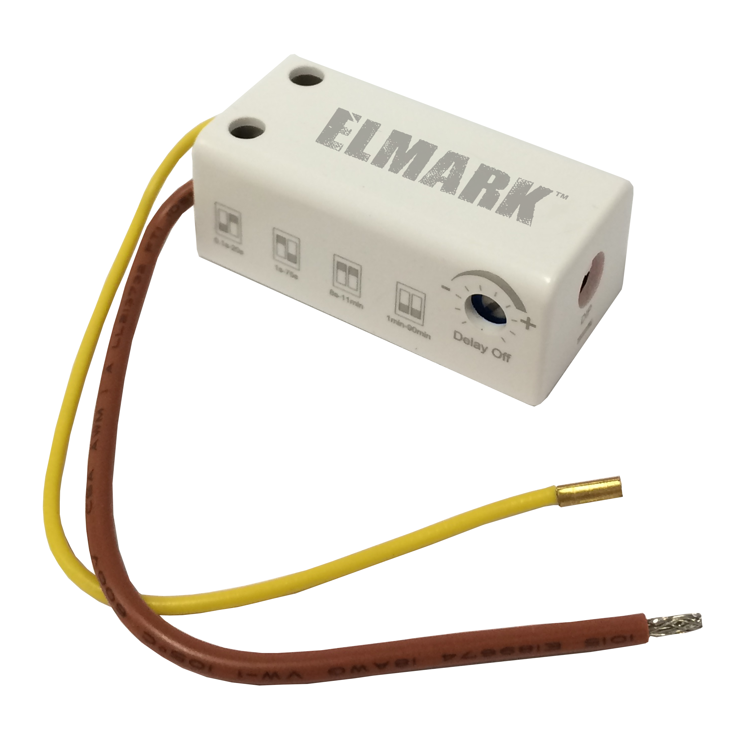 ELMARK Electronic Delay off & on Timer 0-5 min On, 1s-90min