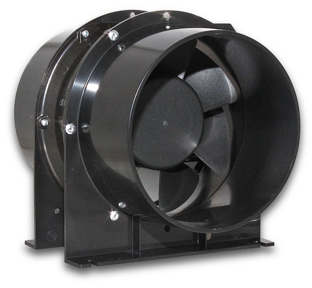 ELMARK 150mm In-Line Fan 389m3hr