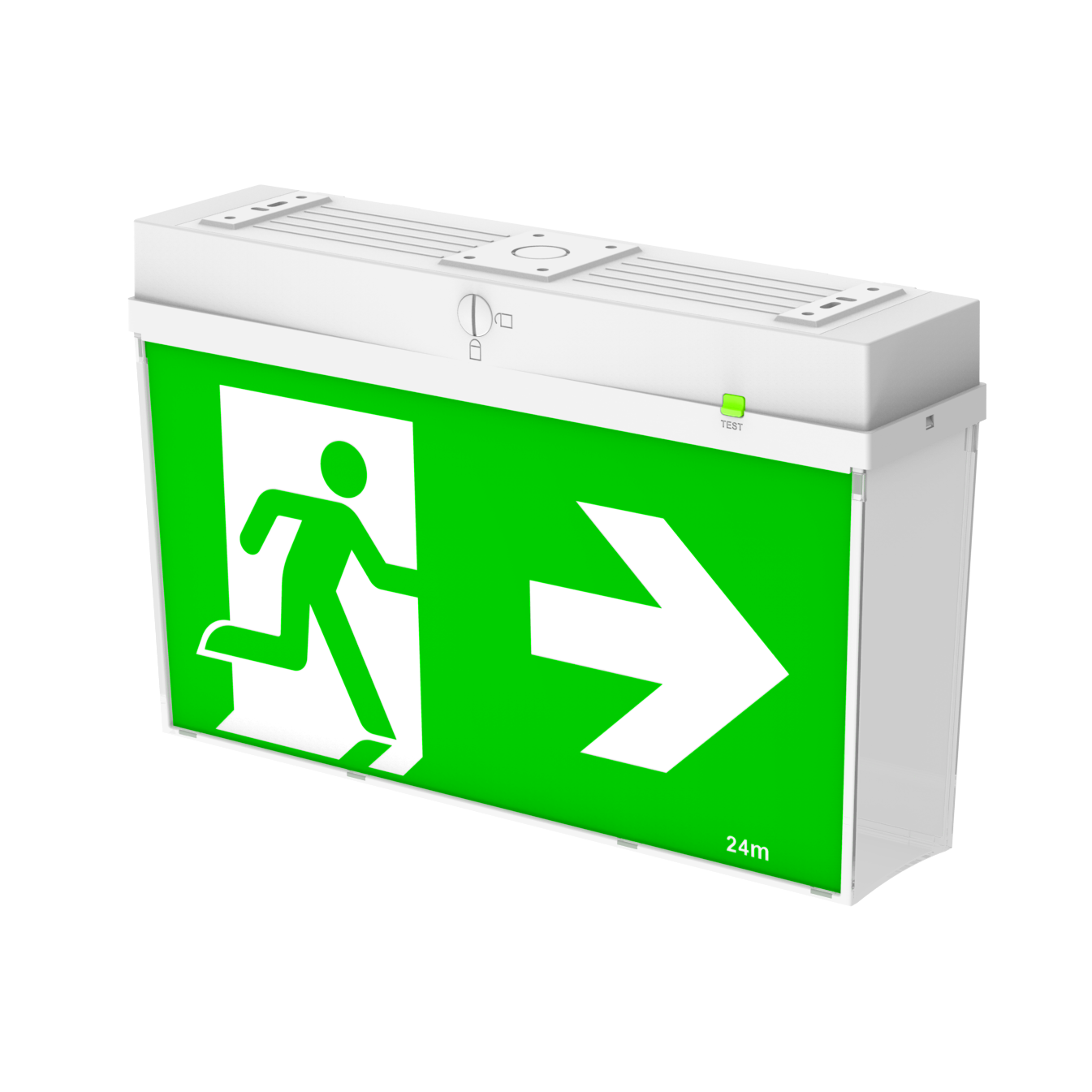 Quick Multifix LED Emergency Exit Self Test, 3w