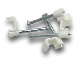 Cable Clip 2x0.75mm Truerip Or 2x1mm TPS Natural 100 Jar