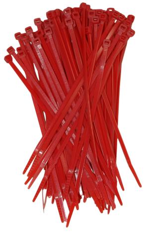 ELMARK Cable Tie 100x2.5mm Red 1000 Pack