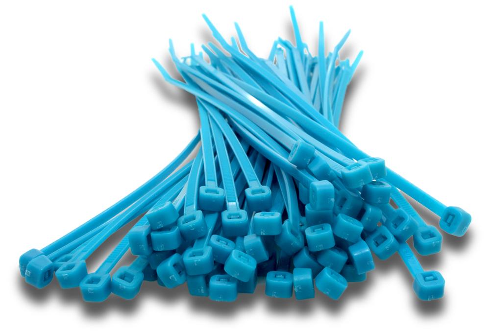 ELMARK Cable Tie 203x3.2mm Blue 1000 Pack