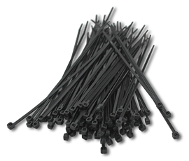 Cable Tie 550x8mm Black 100 Pack