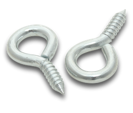Eye Hook Number 10 x 65mm Long Nickel Plated 10 Pack