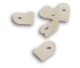 P Clip 3mm Natural 100 Bag