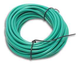 PVC Sleeving 6mm Green 10 Metre Coil
