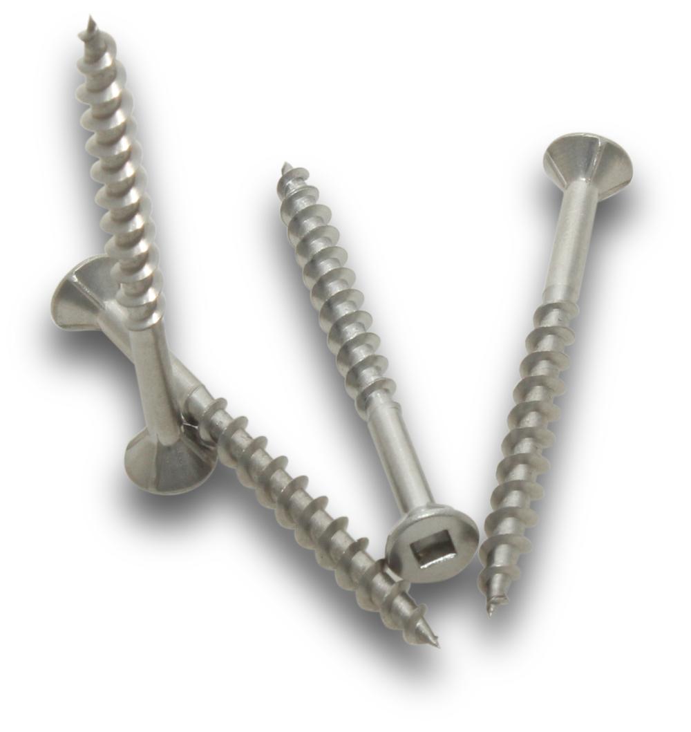 ELMARK Stainless Steel SQ Drive Countersunk 9x2" 50 Jar