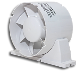 100mm In-Line Fan 107m3hr