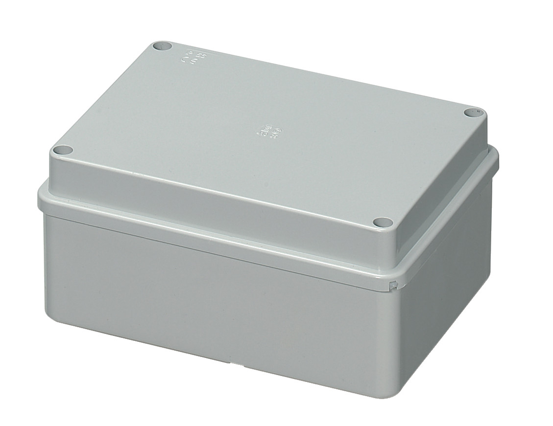 Self Exting.Smooth Sided Box-Plain Lid 150Wx110Hx70D IP56