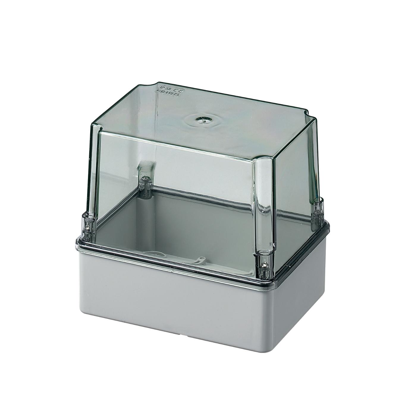 Smooth sided Box-Hi Transparent Lid 150Wx110Hx140D